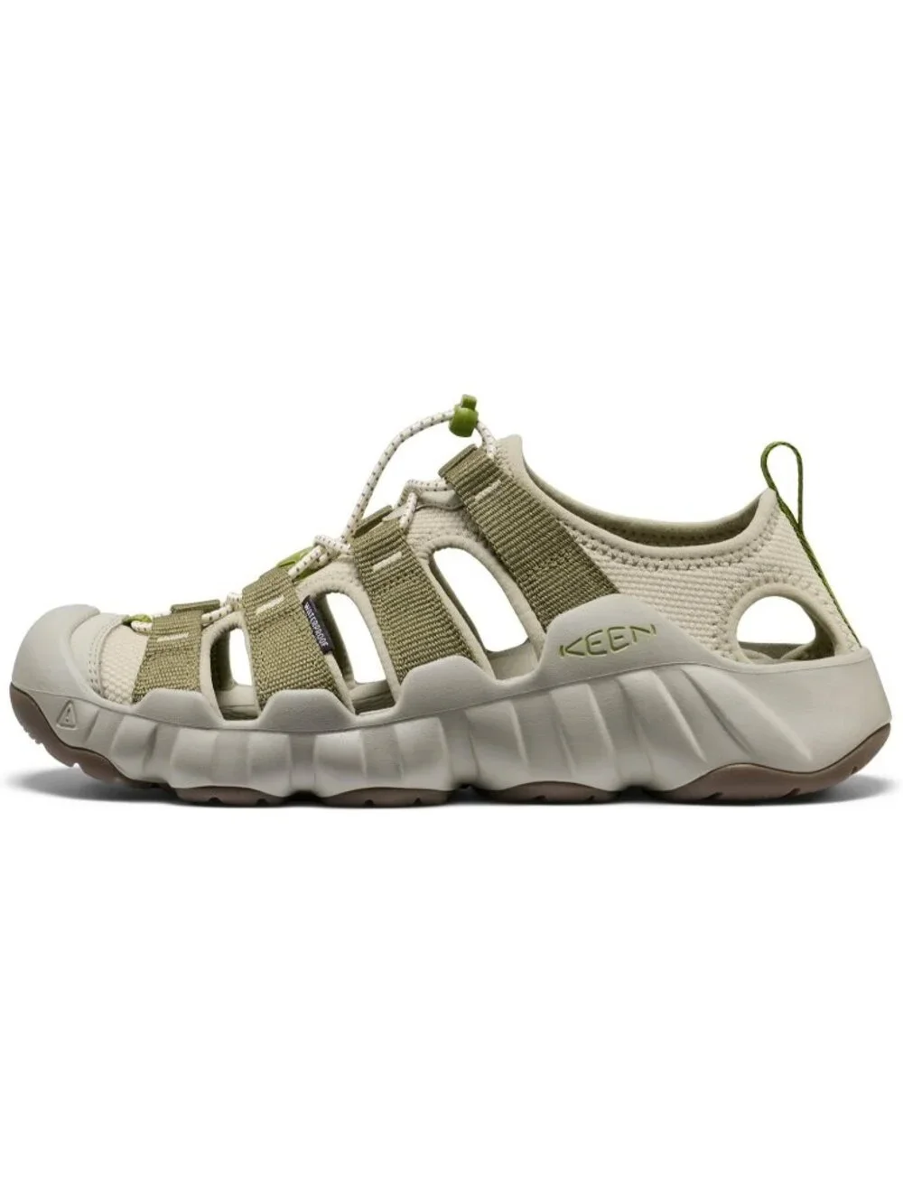 Men's Green Hyper port Closed Toe Breathable Easy On Comfortable Sandal Shoes